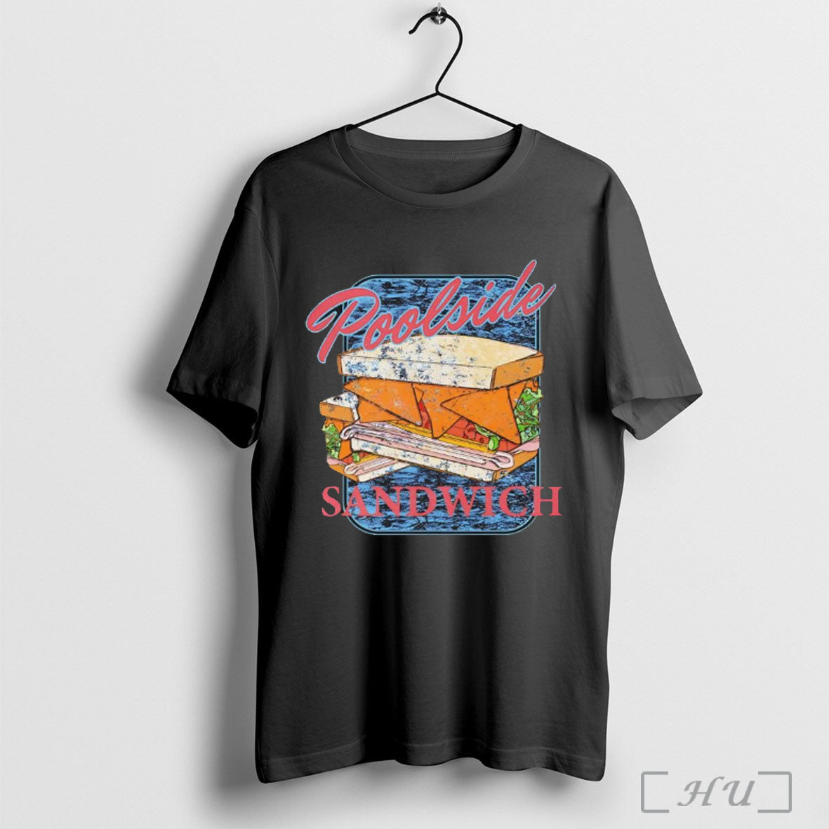Officials Poolside Sandwich Black - Adult & Kids T-Shirts, Sweatshirts & Hoodies apparel design preview 1