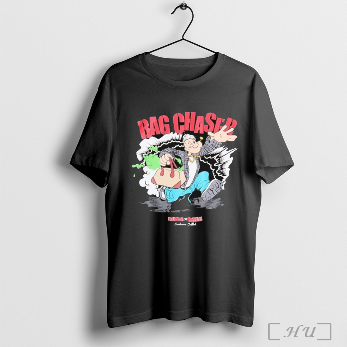 Officials Popeye Bag Chaser - Adult & Kids T-Shirts, Sweatshirts & Hoodies apparel design preview 1