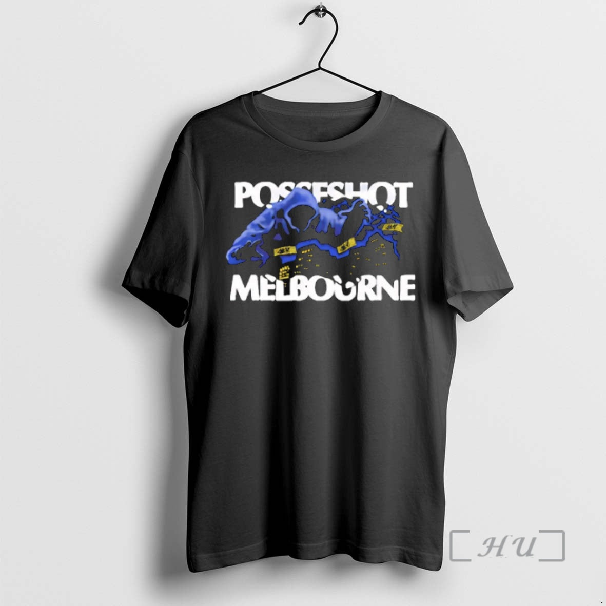 Officials Posseshot Melbourne Ghost Town - Adult & Kids T-Shirts, Sweatshirts & Hoodies apparel design preview 1