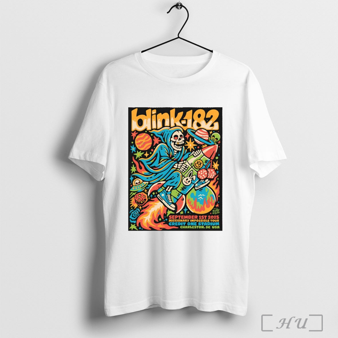 Officials Poster Blink 182 September 1st 2025 - Adult & Kids T-Shirts, Sweatshirts & Hoodies apparel design preview 1