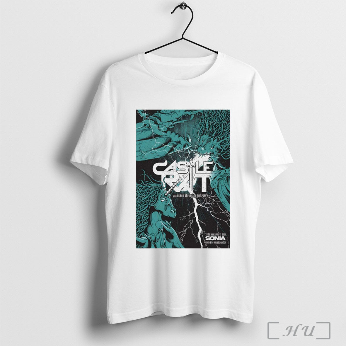 Officials Poster Castle Rat In Cambridge Ma On Friday - Adult & Kids T-Shirts, Sweatshirts & Hoodies apparel design preview 1