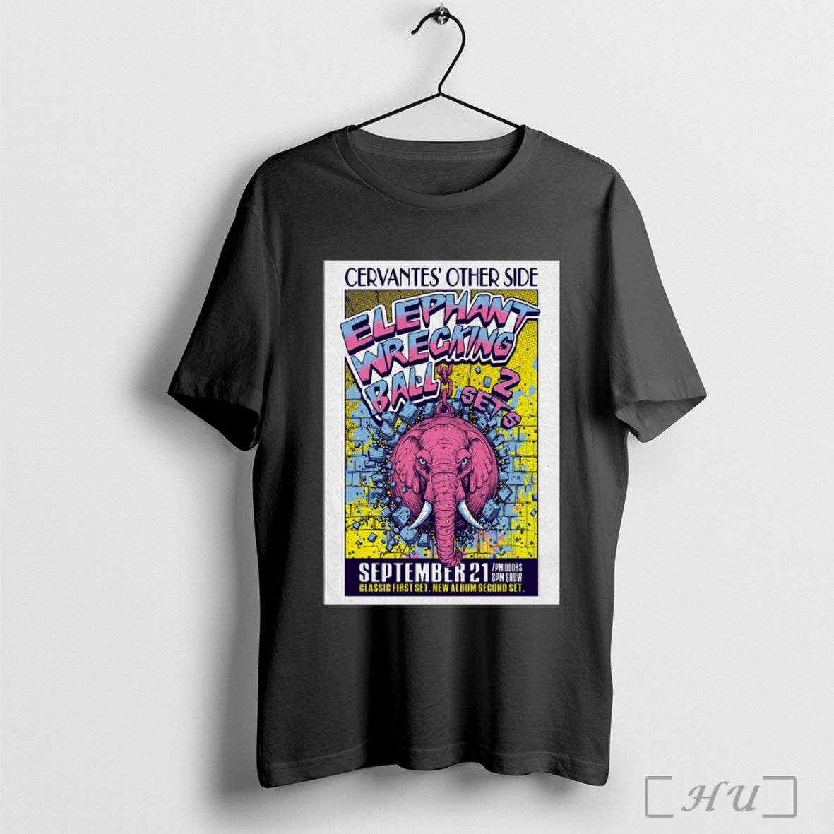 Officials Poster Cervantes Other Side Elephant - Adult & Kids T-Shirts, Sweatshirts & Hoodies apparel design preview 1