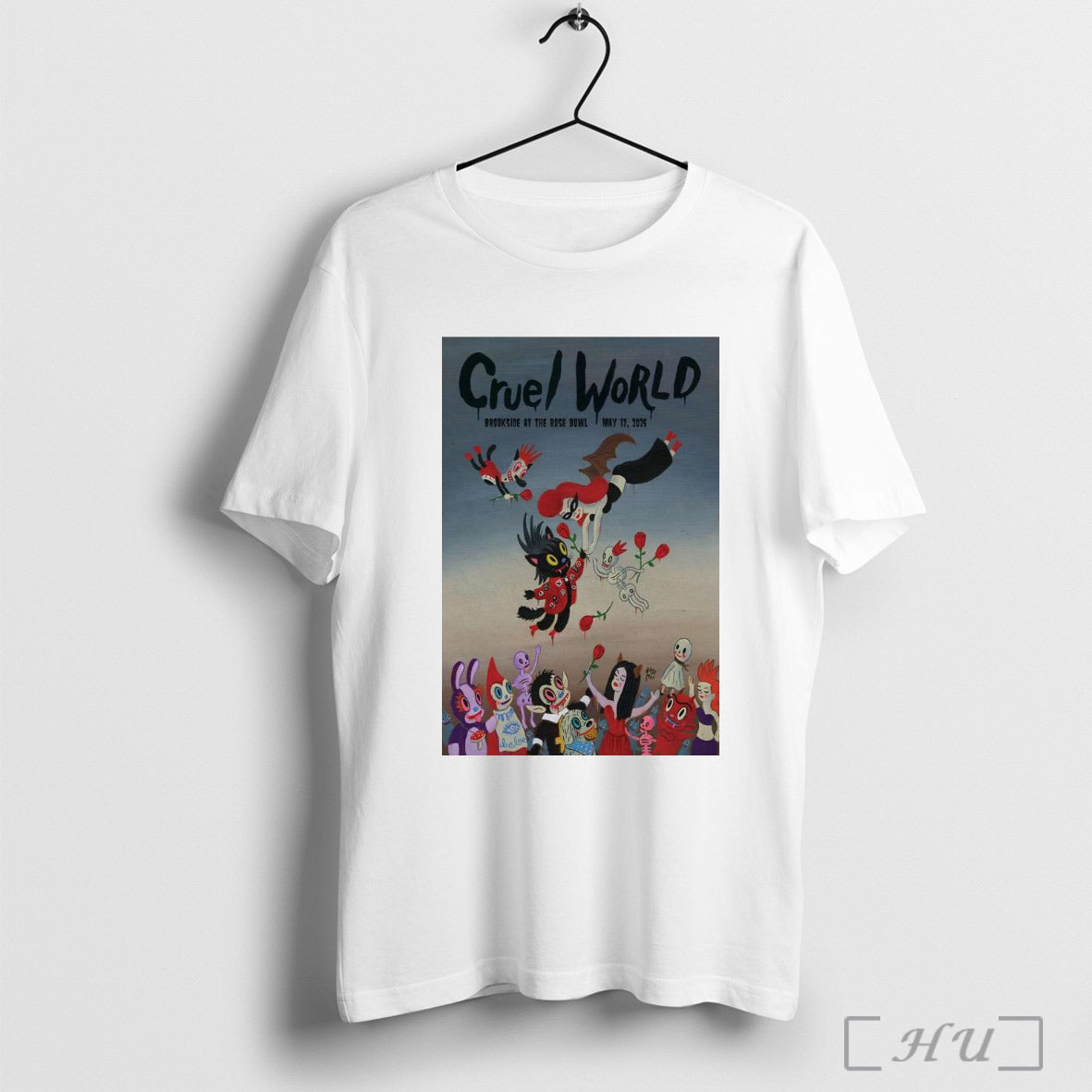 Officials Poster Cruel World Brookside Golf Course - Adult & Kids T-Shirts, Sweatshirts & Hoodies apparel design preview 1