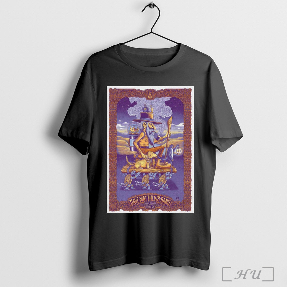 Officials Poster Dave Matthews Band August 30 2025 - Adult & Kids T-Shirts, Sweatshirts & Hoodies apparel design preview 1