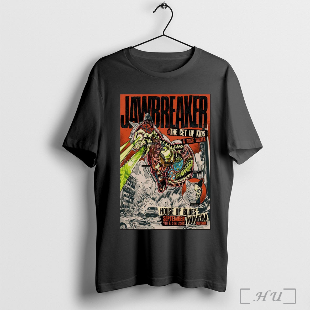 Officials Poster Jawbreaker Fall Tour September 4 5 - Adult & Kids T-Shirts, Sweatshirts & Hoodies apparel design preview 1