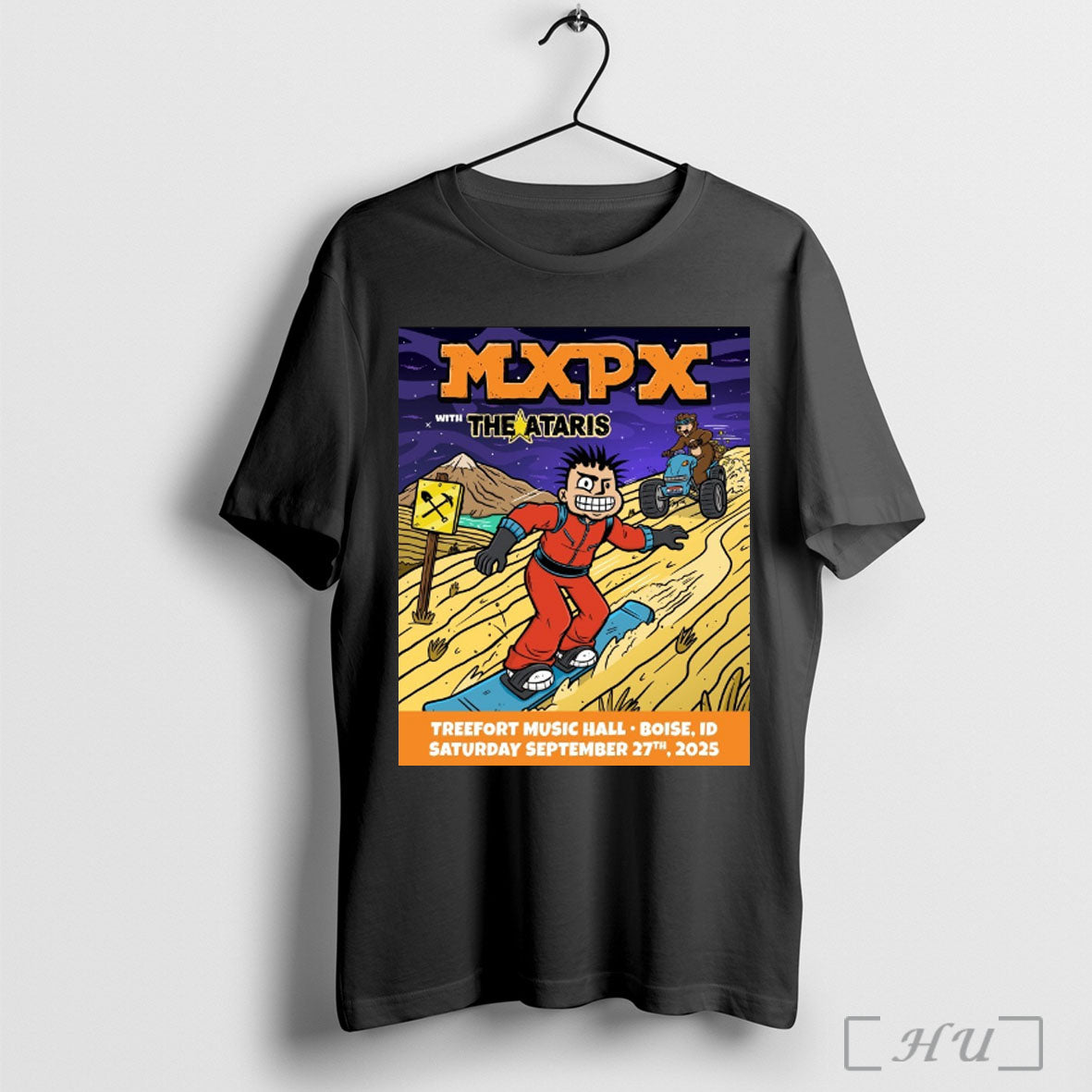 Officials Poster Mxpx Treefort Music Hall In Boise Id - Adult & Kids T-Shirts, Sweatshirts & Hoodies apparel design preview 1