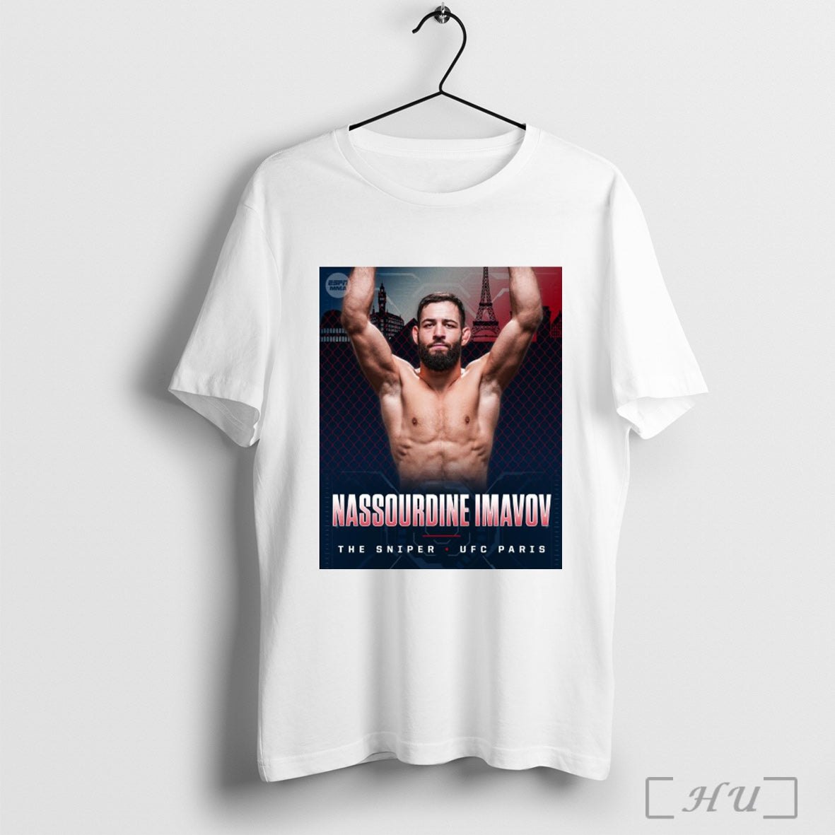 Officials Poster Nassourdine Imavov Defeats Caio - Adult & Kids T-Shirts, Sweatshirts & Hoodies apparel design preview 1
