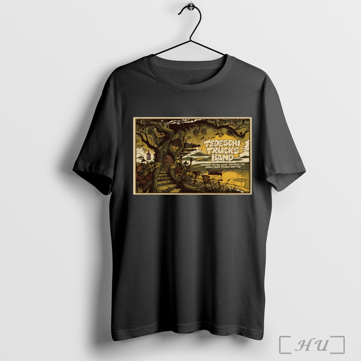 Officials Poster Tedeschi Trucks Band Wolf Trap - Adult & Kids T-Shirts, Sweatshirts & Hoodies apparel design preview 1