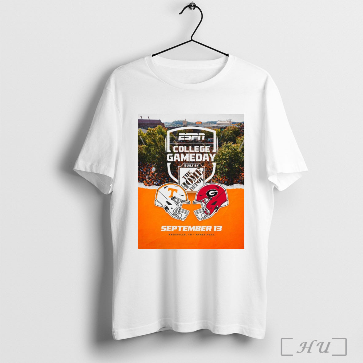 Officials Poster Tennessee Vols Vs Georgia Bulldogs - Adult & Kids T-Shirts, Sweatshirts & Hoodies apparel design preview 1