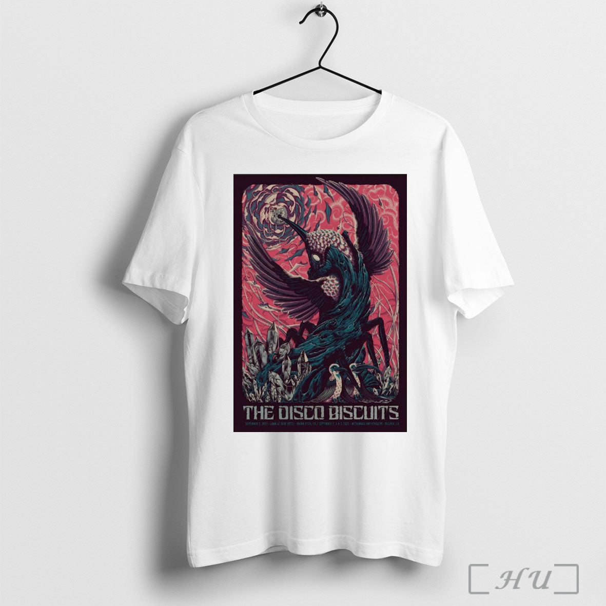 Officials Poster The Disco Biscuits September 3 2025 - Adult & Kids T-Shirts, Sweatshirts & Hoodies apparel design preview 1