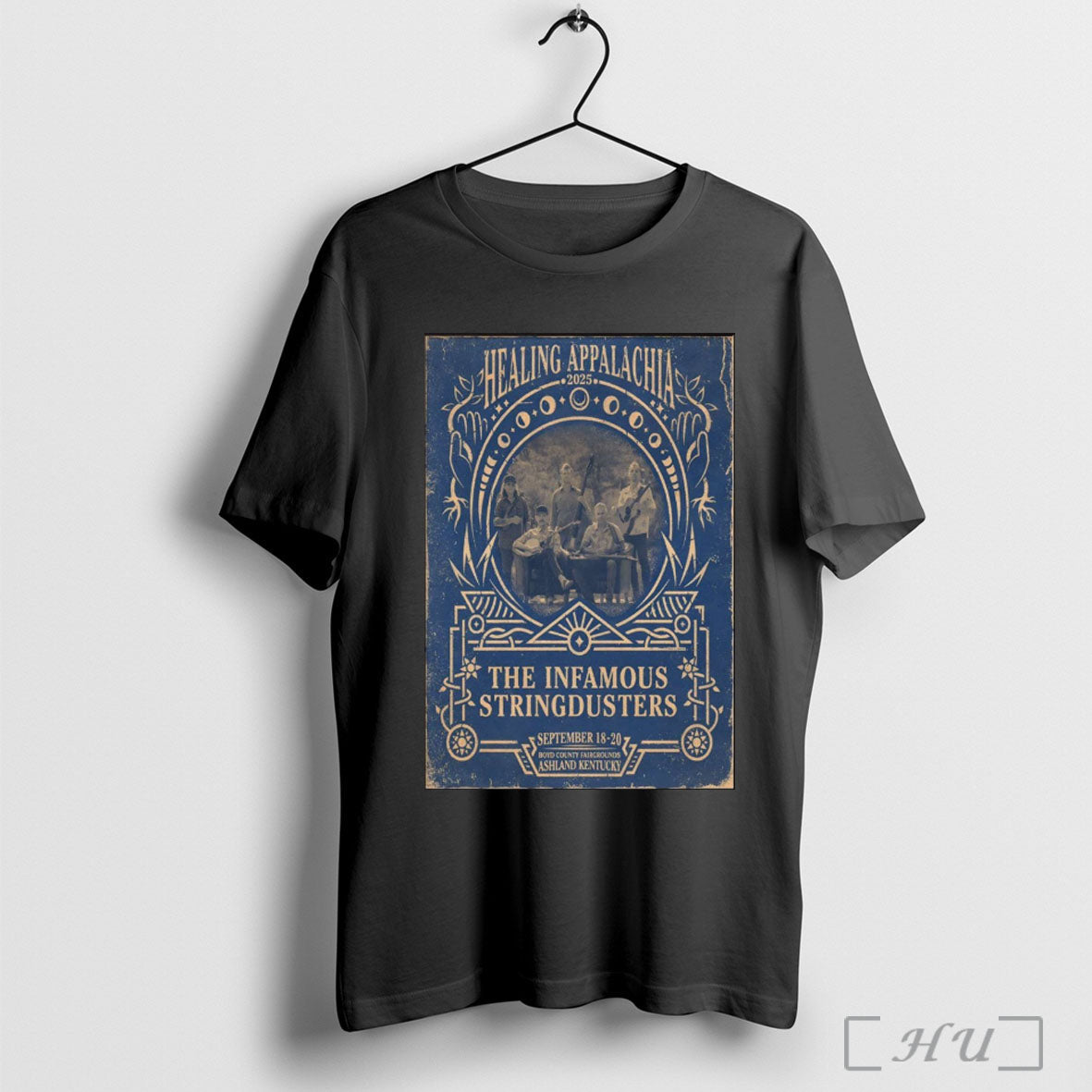 Officials Poster The Infamous Stringdusters September - Adult & Kids T-Shirts, Sweatshirts & Hoodies apparel design preview 1