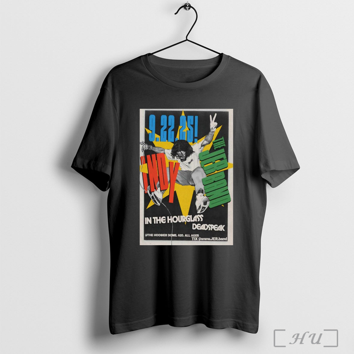 Officials Poster The Jer Band 9 22 2025 In Hourglass - Adult & Kids T-Shirts, Sweatshirts & Hoodies apparel design preview 1