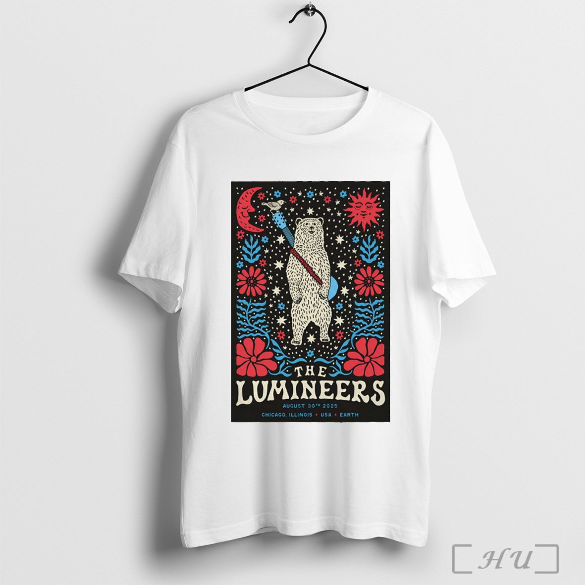 Officials Poster The Lumineers August 30 2025 Soldier - Adult & Kids T-Shirts, Sweatshirts & Hoodies apparel design preview 1
