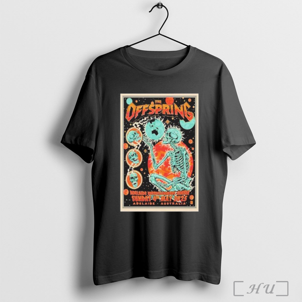 Officials Poster The Offspring Adelaide Entertainment - Adult & Kids T-Shirts, Sweatshirts & Hoodies apparel design preview 1