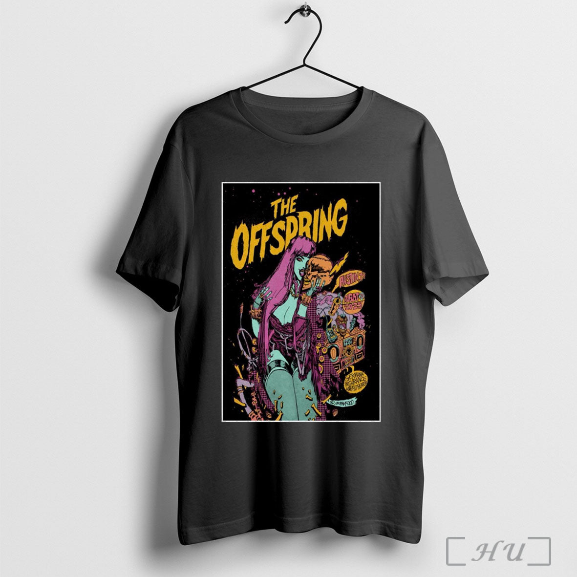 Officials Poster The Offspring Germania Insurance - Adult & Kids T-Shirts, Sweatshirts & Hoodies apparel design preview 1
