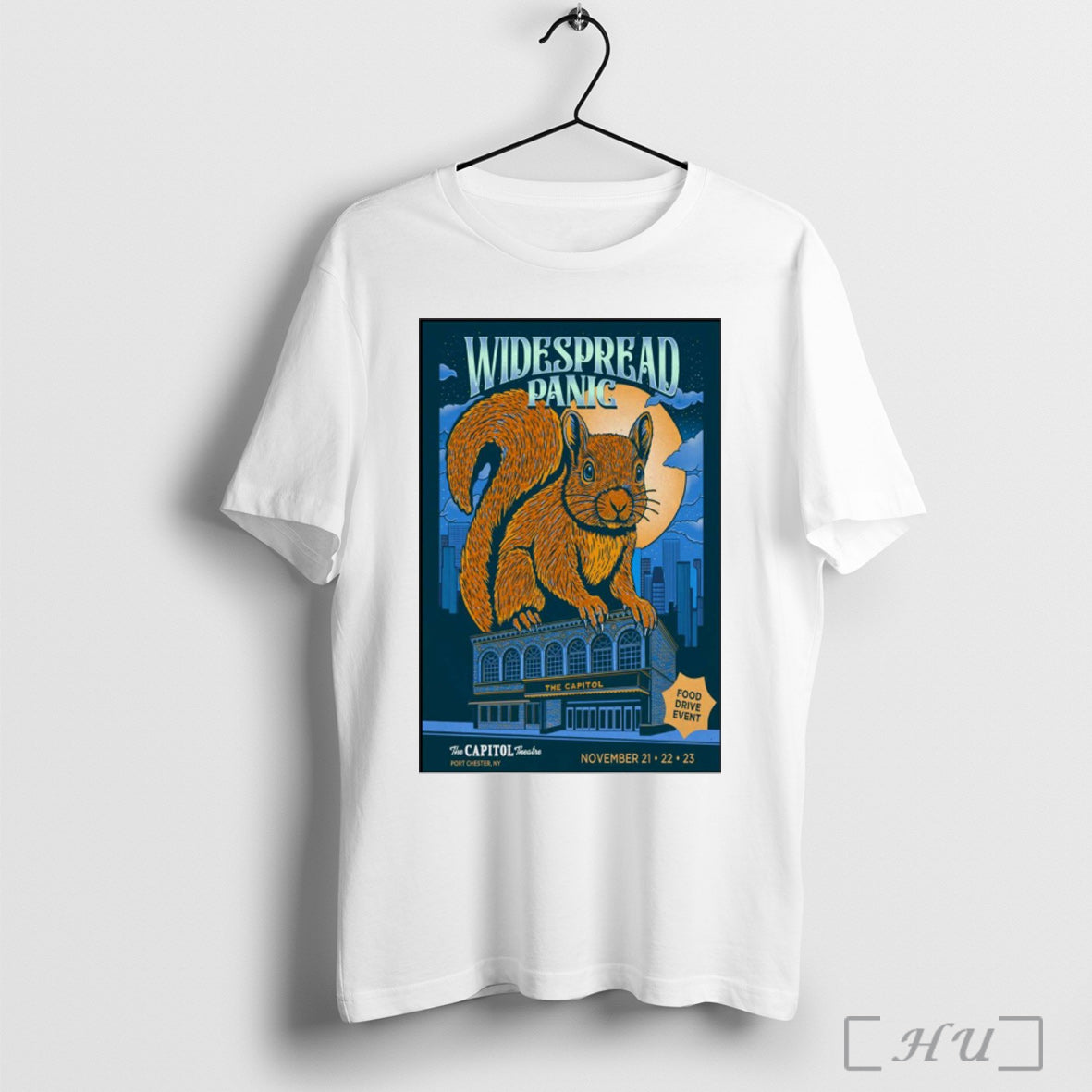 Officials Poster Widespread Panic November 21 23 2025 - Adult & Kids T-Shirts, Sweatshirts & Hoodies apparel design preview 1