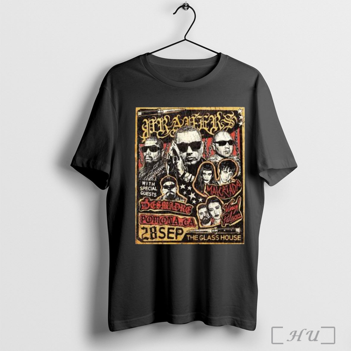 Officials Prayers The Glass House Pomona Ca 28 Sep - Adult & Kids T-Shirts, Sweatshirts & Hoodies apparel design preview 1