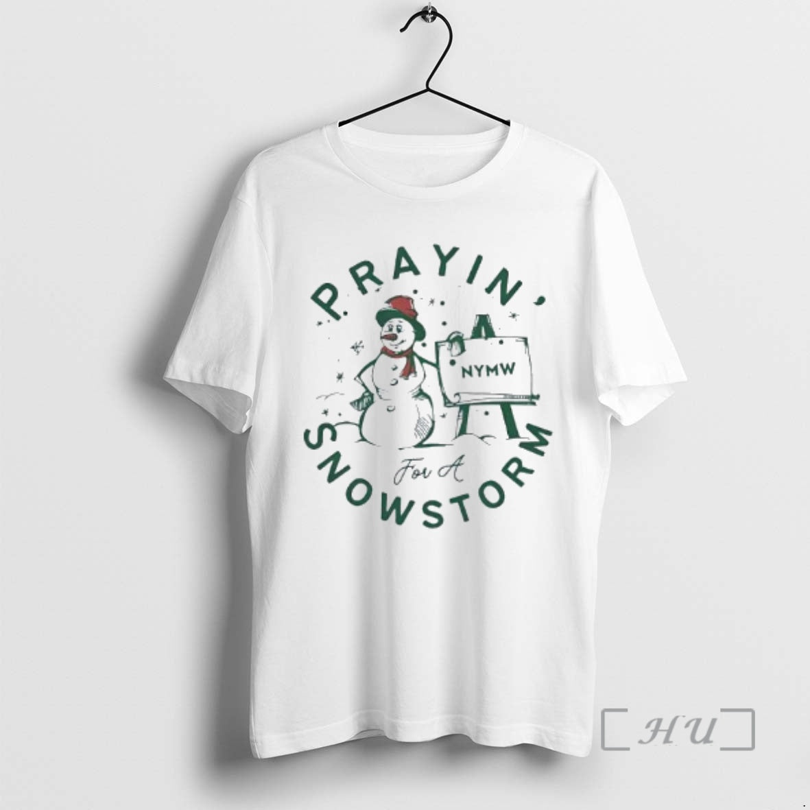 Officials Prayin For Snow Nymw Snowstorm Graphic - Adult & Kids T-Shirts, Sweatshirts & Hoodies apparel design preview 1