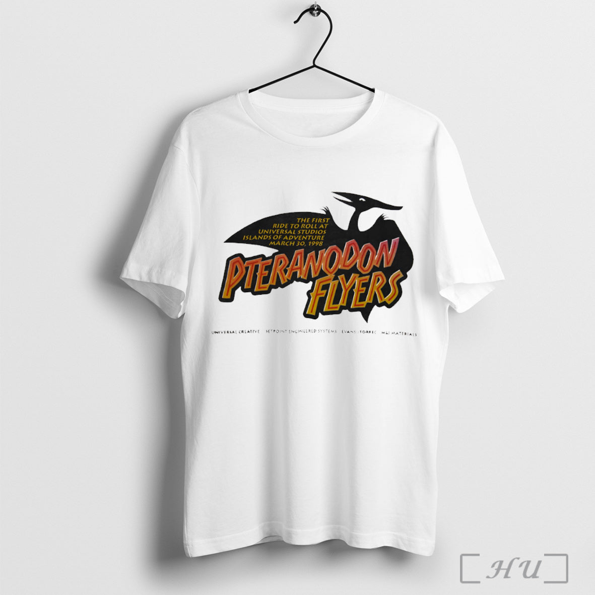 Officials Pteranodon Flyers The First Ride To Roll At - Adult & Kids T-Shirts, Sweatshirts & Hoodies apparel design preview 1