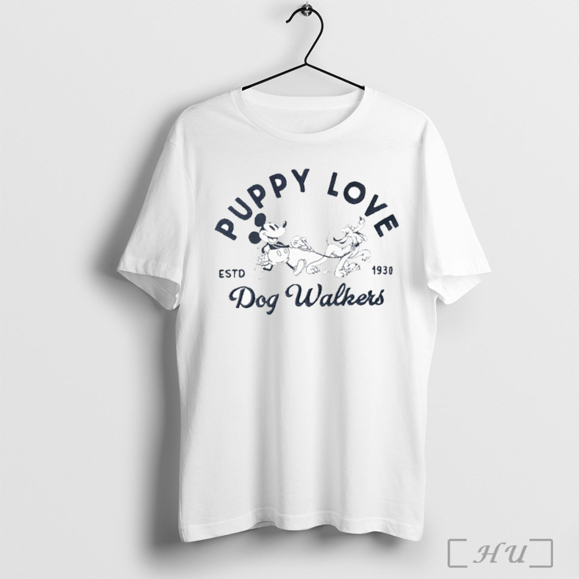 Officials Puppy Love Dog Walkers - Adult & Kids T-Shirts, Sweatshirts & Hoodies apparel design preview 1