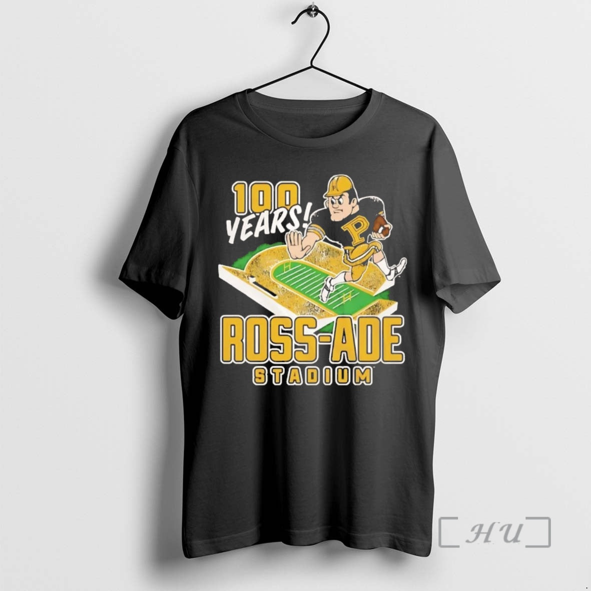 Officials Purdue Boilermakers 100 Years Ross Ade - Adult & Kids T-Shirts, Sweatshirts & Hoodies apparel design preview 1