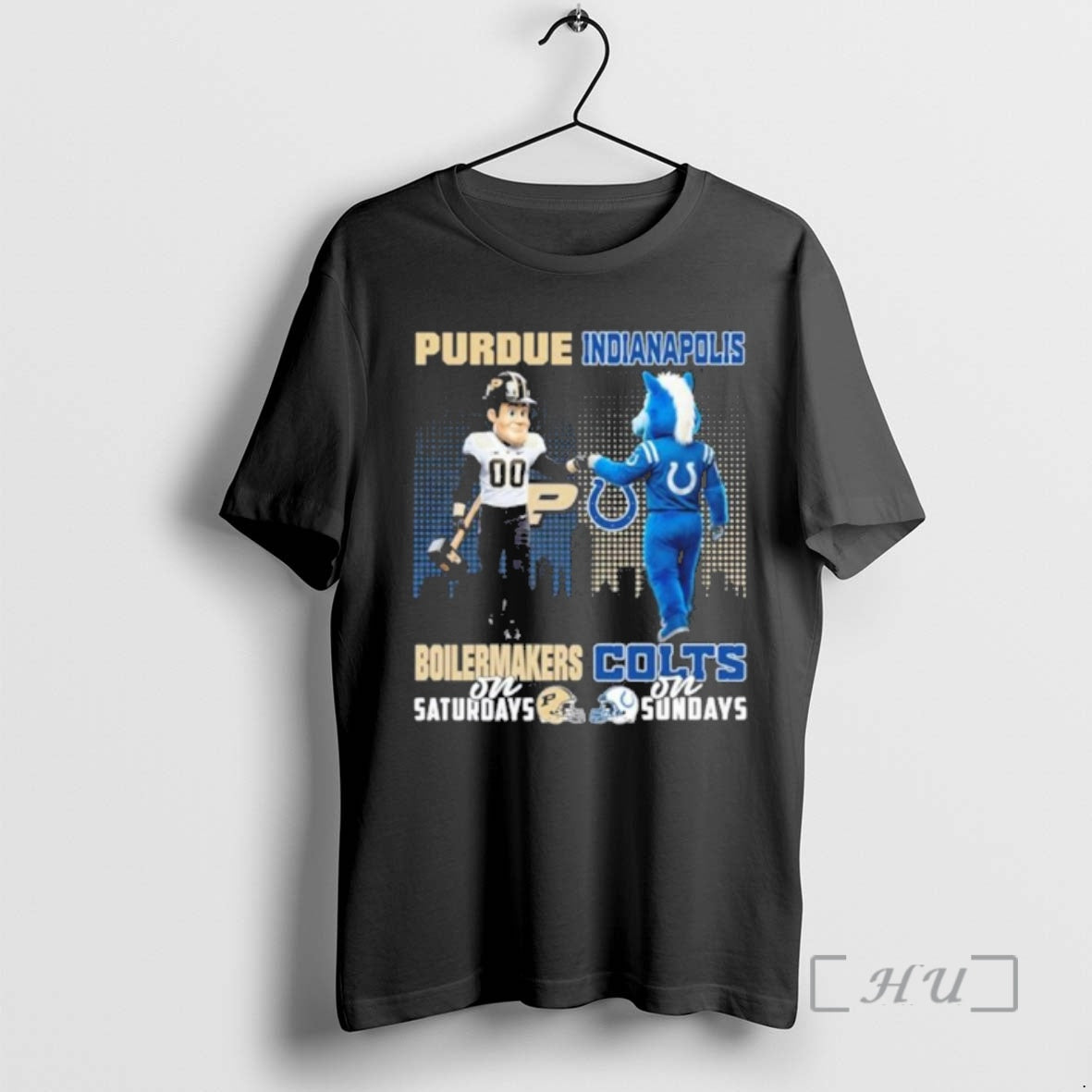 Officials Purdue Boilermakers Vs Indianapolis Colts - Adult & Kids T-Shirts, Sweatshirts & Hoodies apparel design preview 1