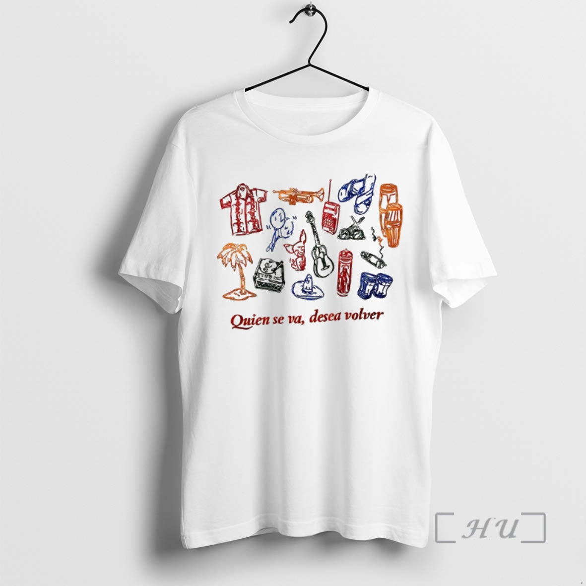 Officials Quien Se Va Desea Volver - Adult & Kids T-Shirts, Sweatshirts & Hoodies apparel design preview 1