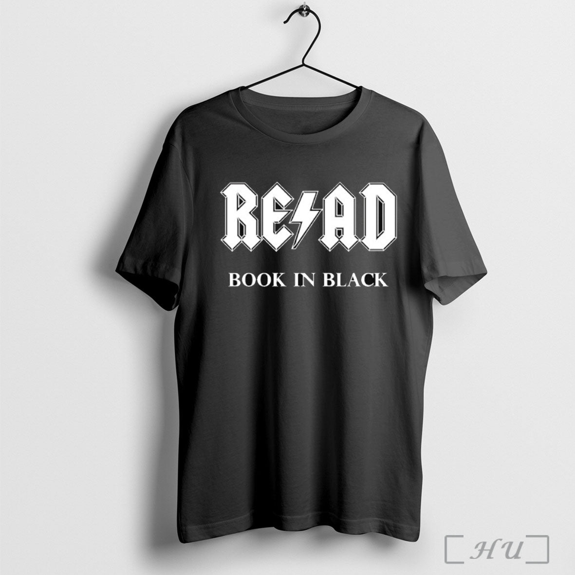 Officials Read Book In Black X Acdc - Adult & Kids T-Shirts, Sweatshirts & Hoodies apparel design preview 1