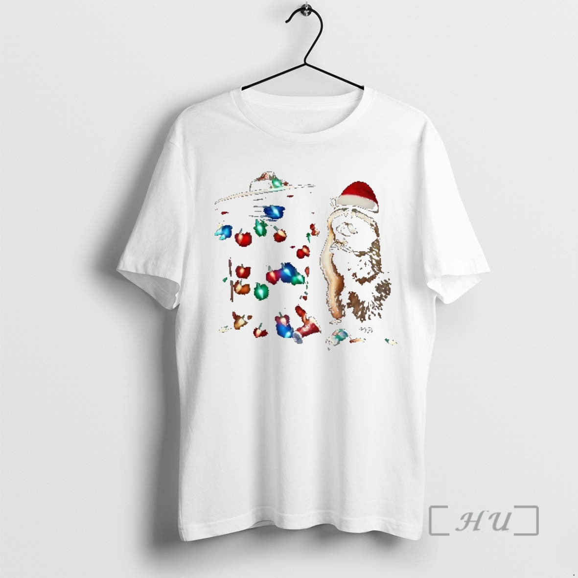 Officials Raccoon Santa Hat Trashy Christmas - Adult & Kids T-Shirts, Sweatshirts & Hoodies apparel design preview 1