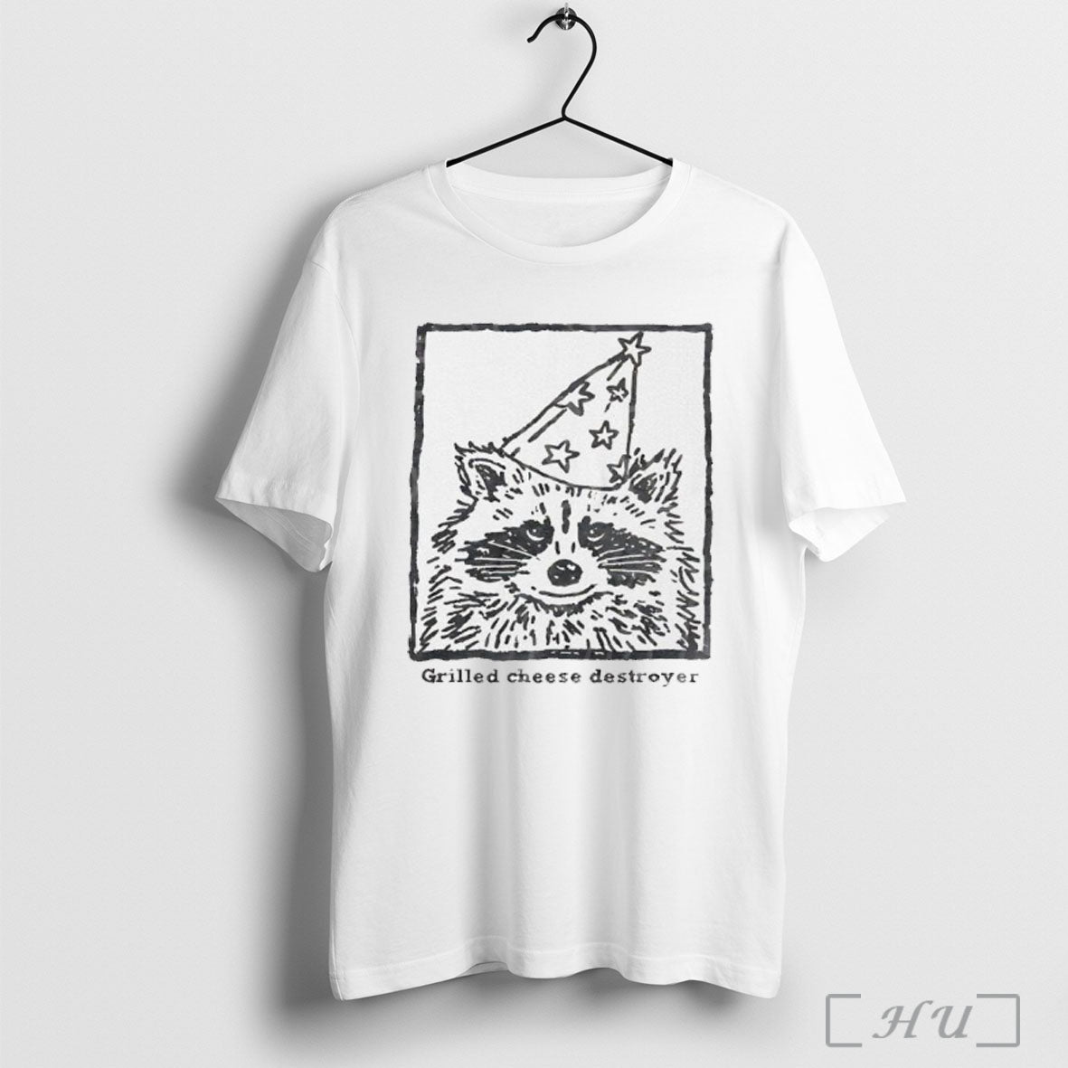 Officials Raccoon Grilled Cheese Destroyer Vintage - Adult & Kids T-Shirts, Sweatshirts & Hoodies apparel design preview 1