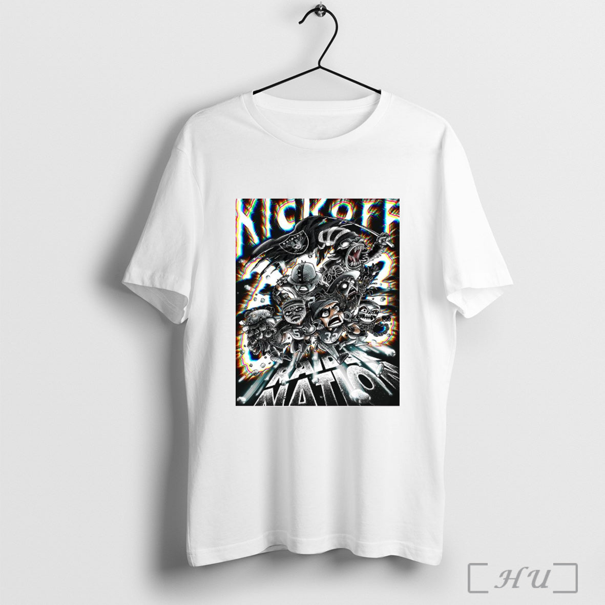 Officials Raider Nation The Kickoff A Season Fueled - Adult & Kids T-Shirts, Sweatshirts & Hoodies apparel design preview 1
