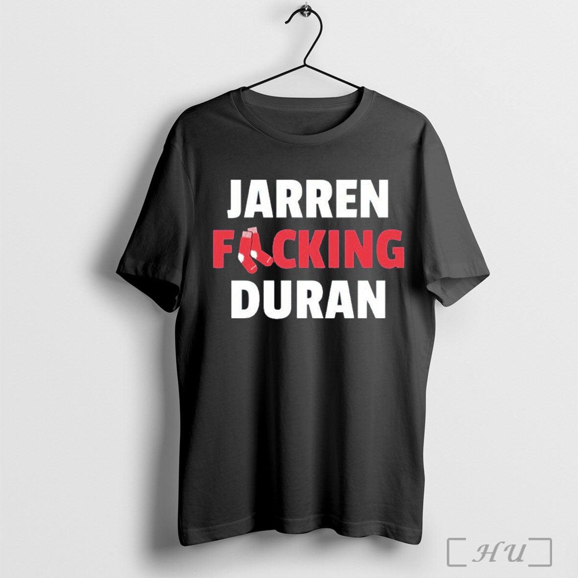 Officials Red Sox Jarren Fucking Duran - Adult & Kids T-Shirts, Sweatshirts & Hoodies apparel design preview 1