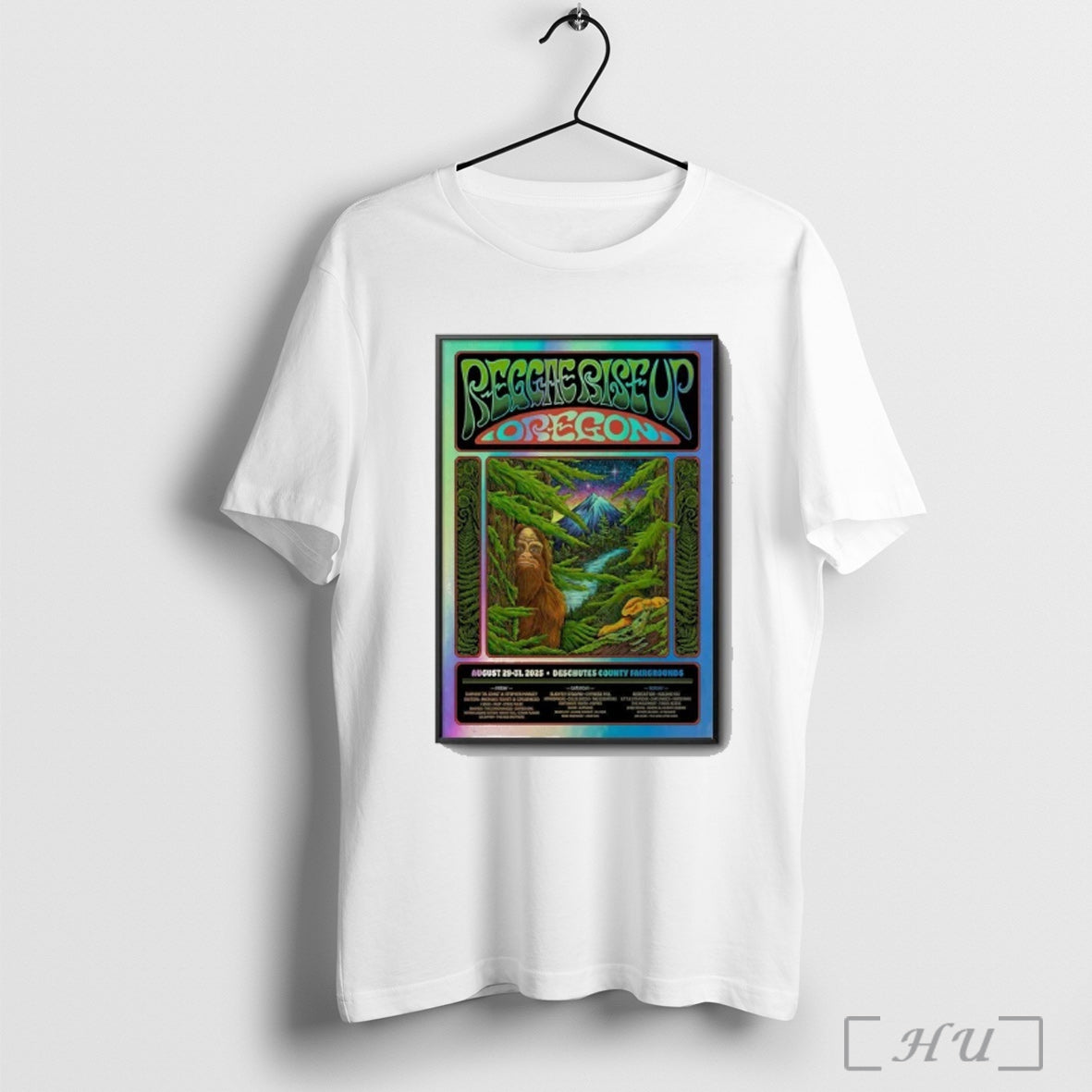 Officials Reggae Rise Up Oregon 2025 Redmond Shows - Adult & Kids T-Shirts, Sweatshirts & Hoodies apparel design preview 1