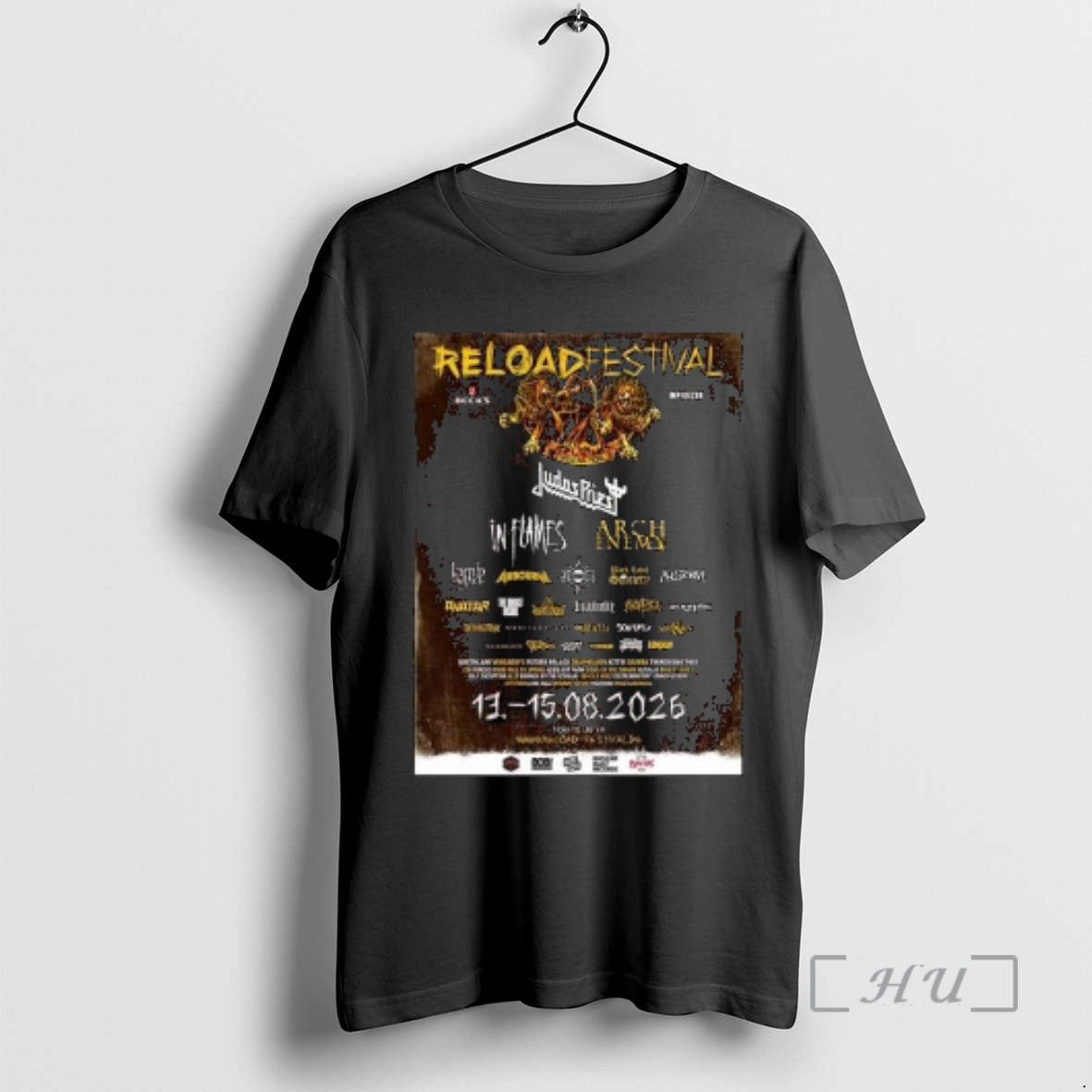 Officials Reloaded Festival Full Lineup In Sulingen - Adult & Kids T-Shirts, Sweatshirts & Hoodies apparel design preview 1