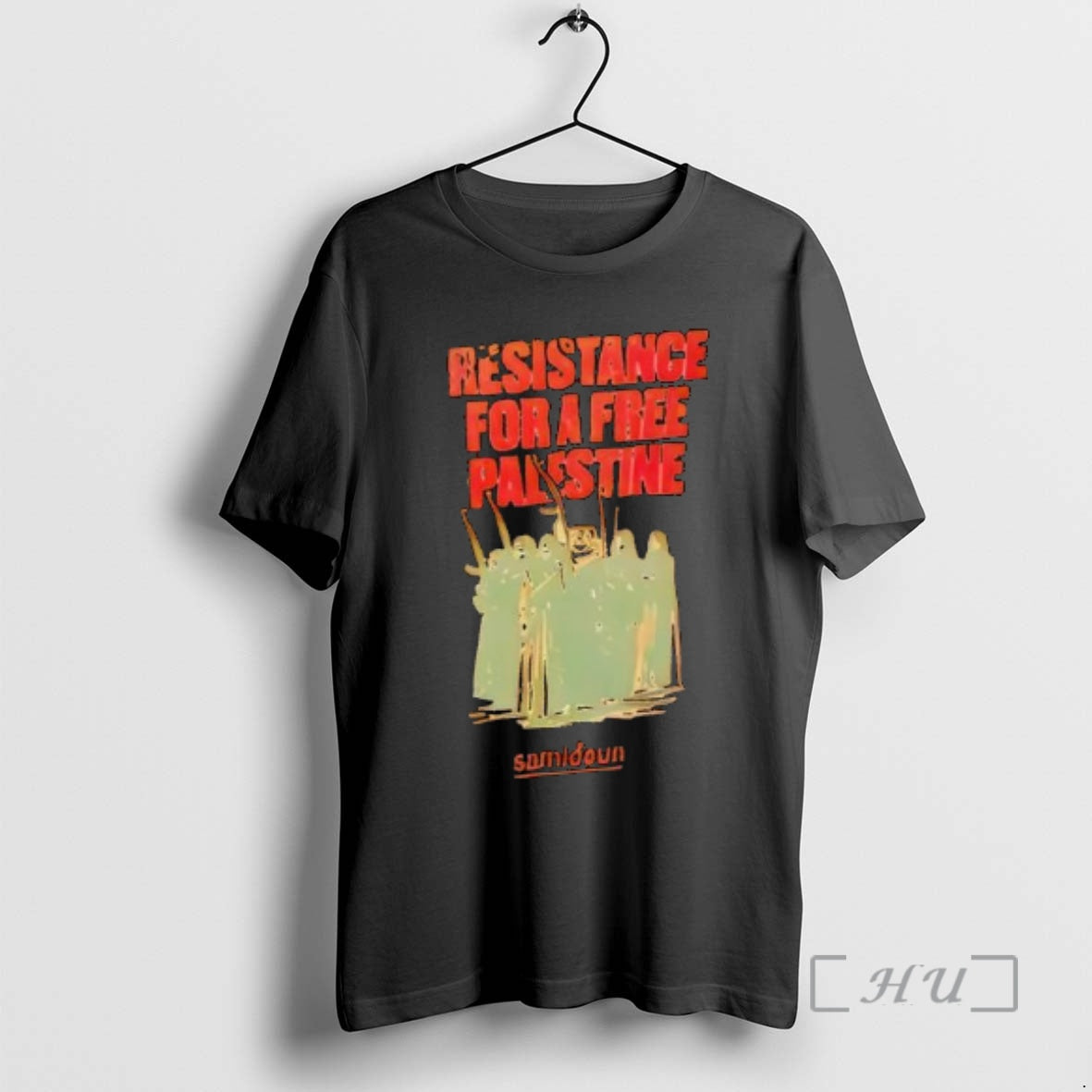 Officials Resistance For A Free Palestine Graphic - Adult & Kids T-Shirts, Sweatshirts & Hoodies apparel design preview 1