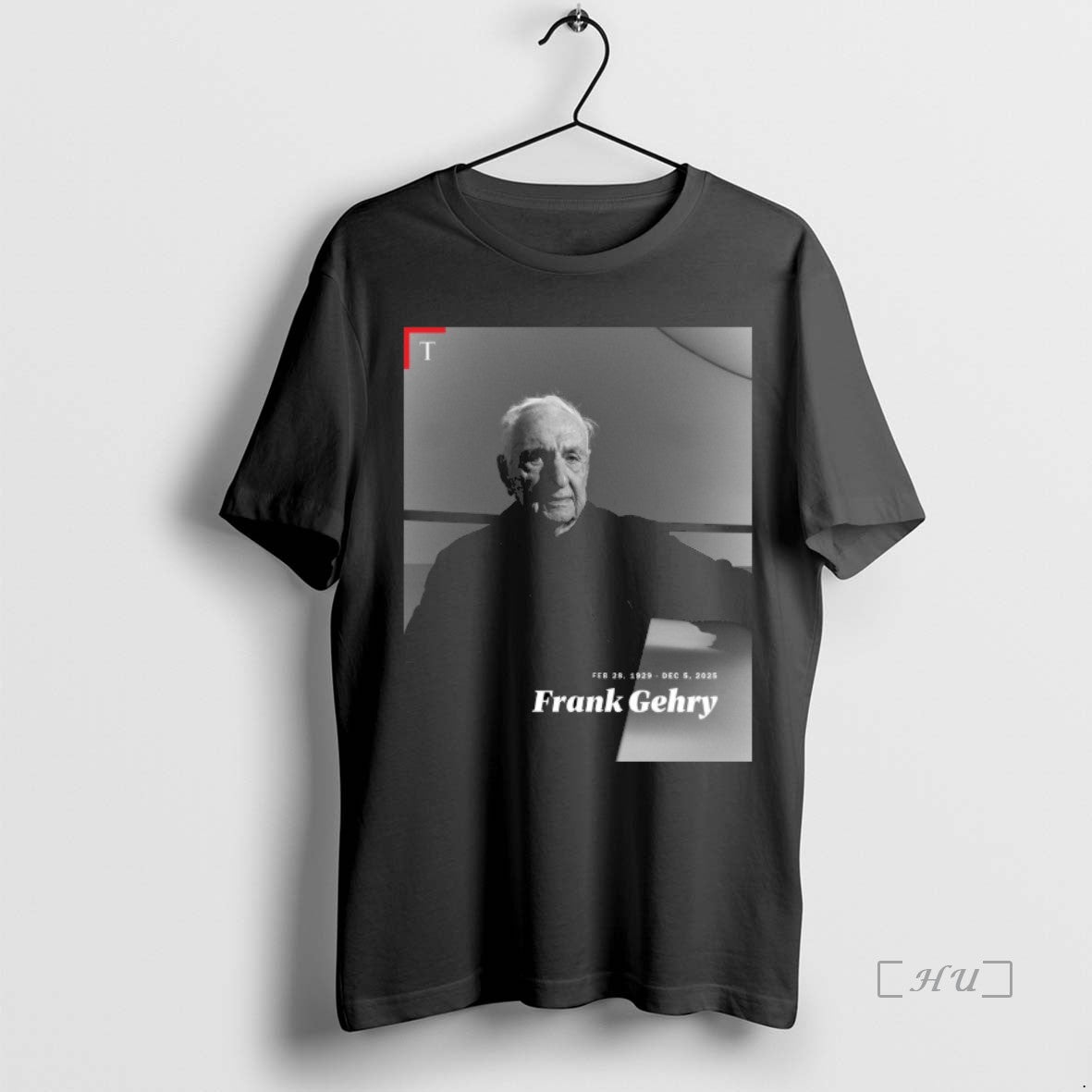 Officials Rest In Peace Frank Gehry February 28 1929 - Adult & Kids T-Shirts, Sweatshirts & Hoodies apparel design preview 1