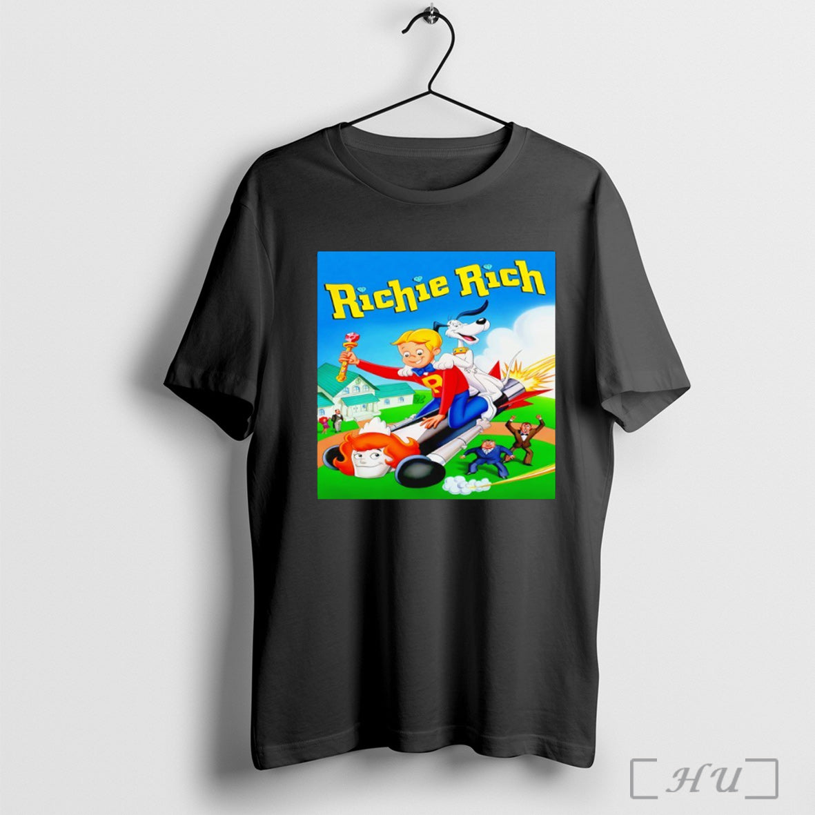 Officials Richie Rich 1984 Cartoon - Adult & Kids T-Shirts, Sweatshirts & Hoodies apparel design preview 1