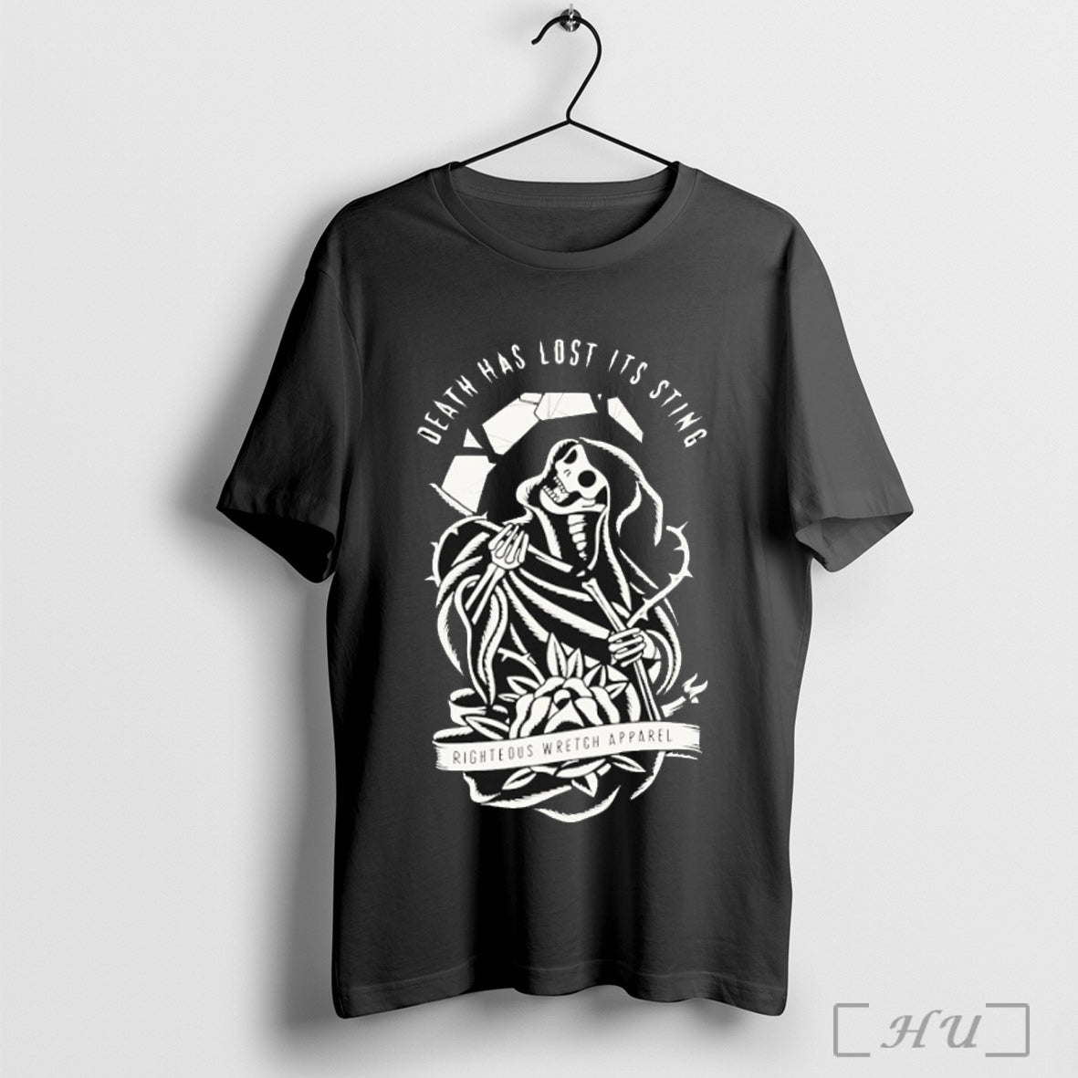 Officials Righteous Wretch Death Has Lost Its Sting - Adult & Kids T-Shirts, Sweatshirts & Hoodies apparel design preview 1