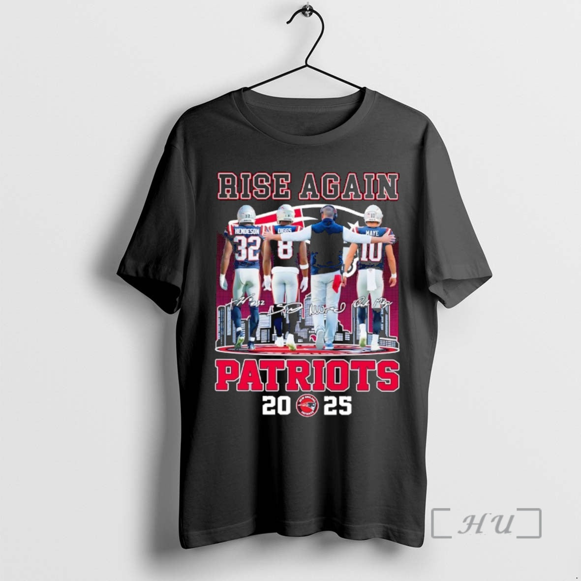 Officials Rise Again Patriots 2025 Team Players - Adult & Kids T-Shirts, Sweatshirts & Hoodies apparel design preview 1