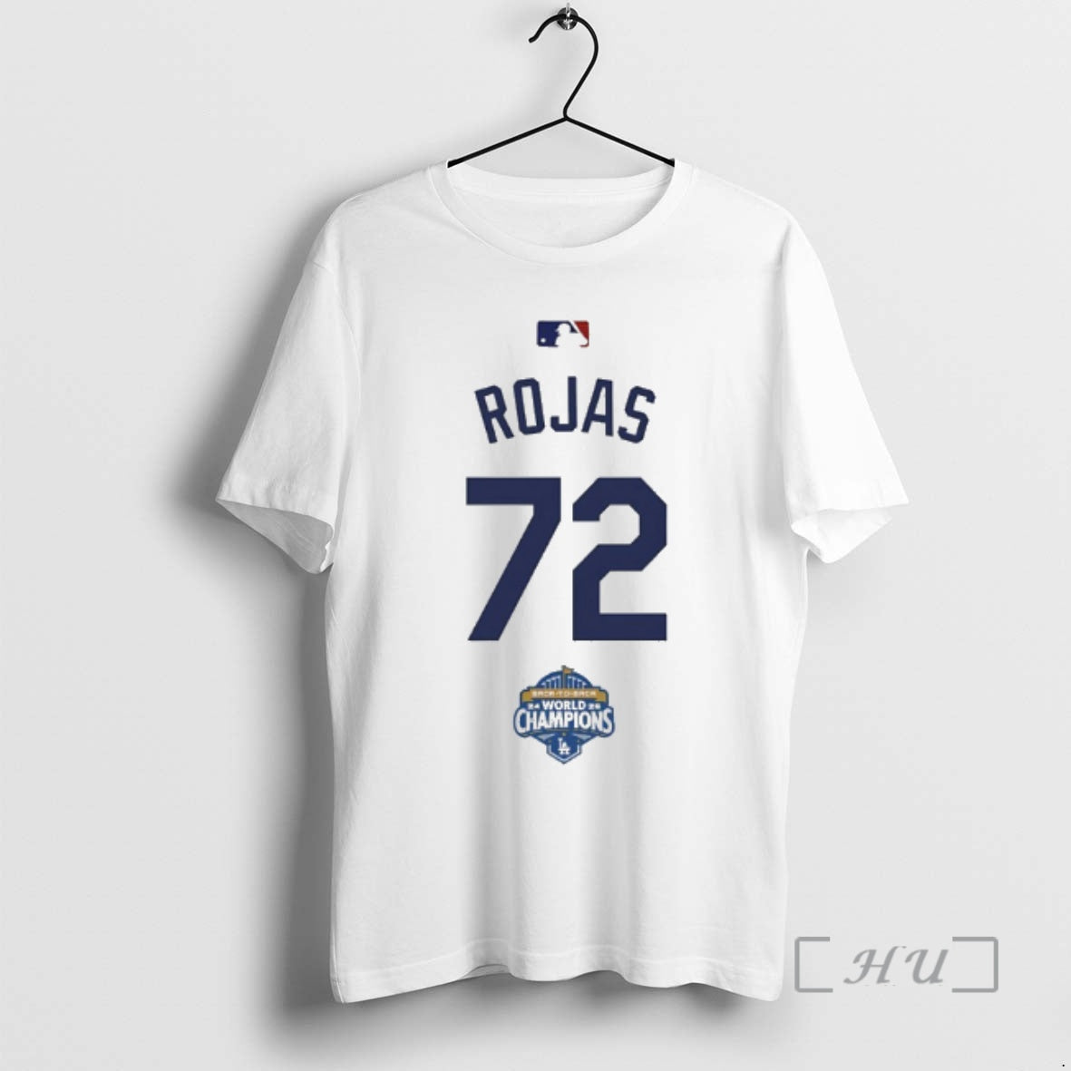 Officials Rojas 72 Back To Champs World Champions - Adult & Kids T-Shirts, Sweatshirts & Hoodies apparel design preview 1