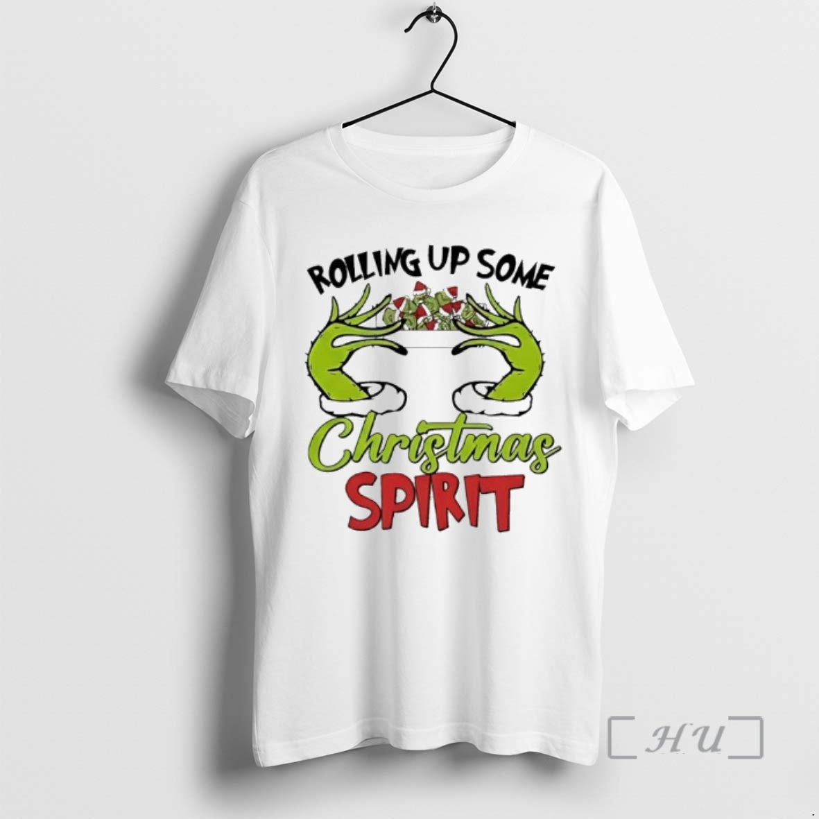 Officials Rolling Up Some Christmas Spirit Grinch - Adult & Kids T-Shirts, Sweatshirts & Hoodies apparel design preview 1