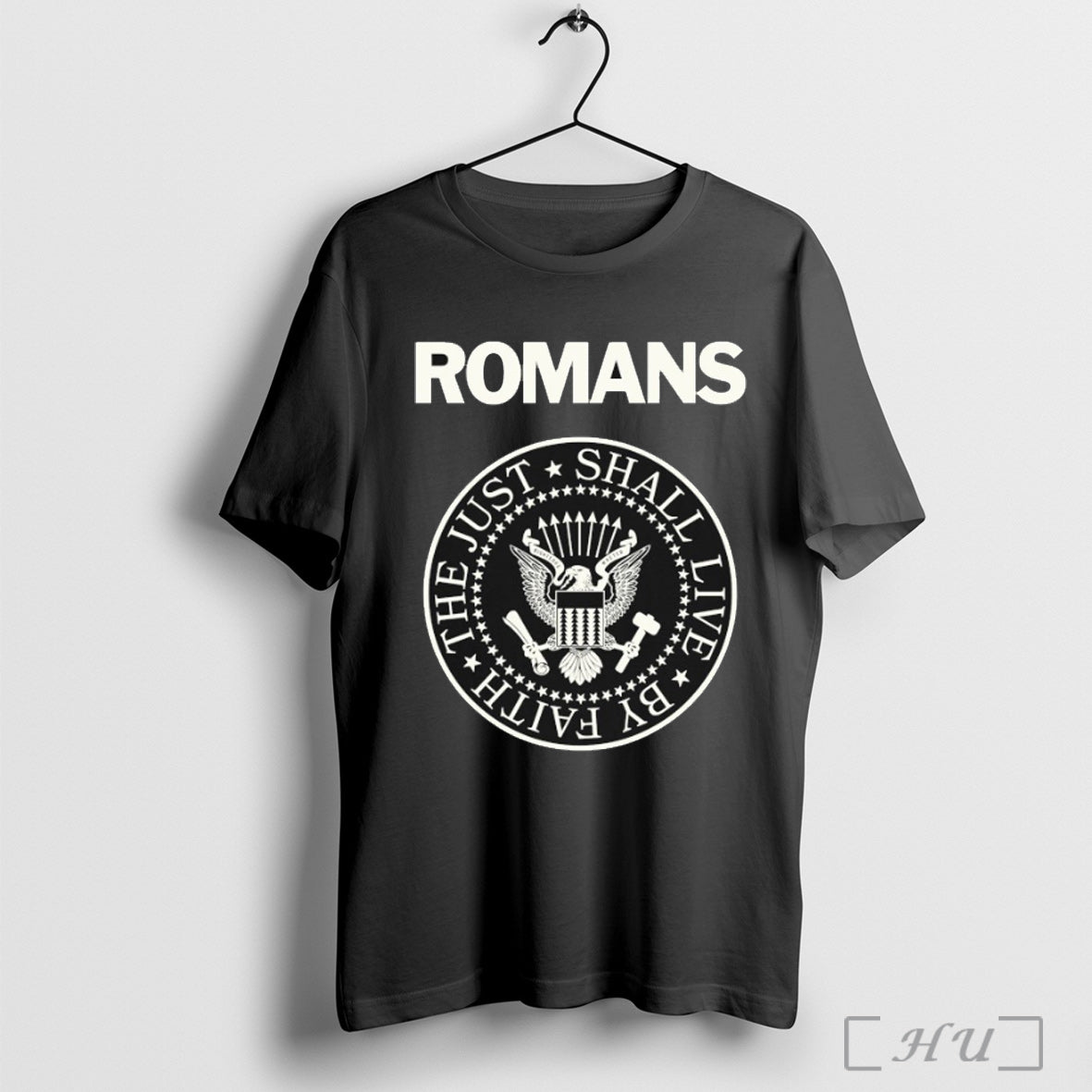 Officials Romans The Just Shall Live By Faith - Adult & Kids T-Shirts, Sweatshirts & Hoodies apparel design preview 1