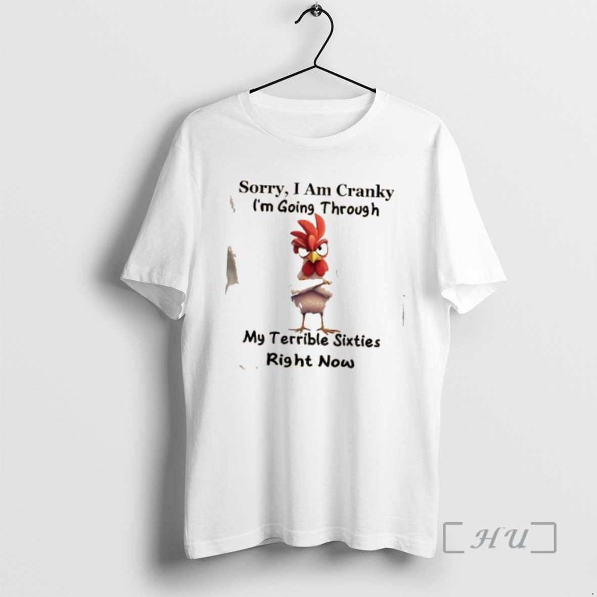 Officials Rooster Sorry I Am Cranky Im Going Through - Adult & Kids T-Shirts, Sweatshirts & Hoodies apparel design preview 1