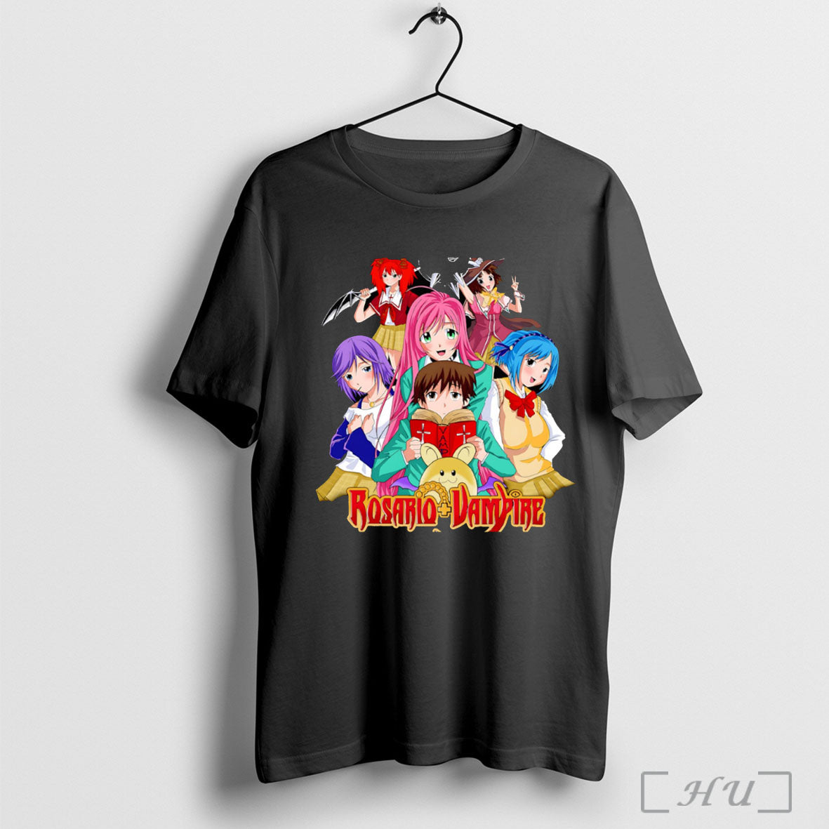 Officials Rosario Vampire - Adult & Kids T-Shirts, Sweatshirts & Hoodies apparel design preview 1
