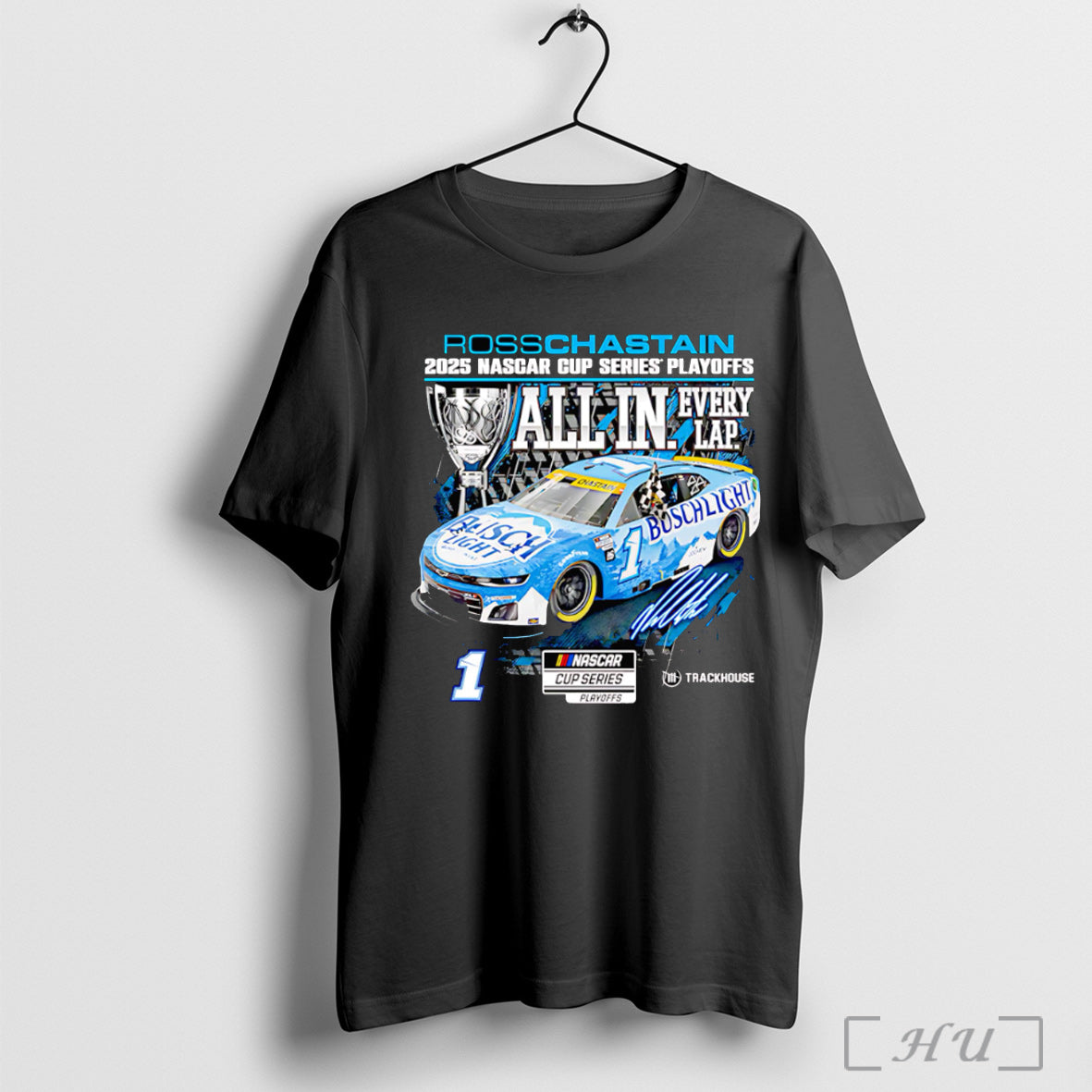 Officials Ross Chastain 2025 Playoff - Adult & Kids T-Shirts, Sweatshirts & Hoodies apparel design preview 1