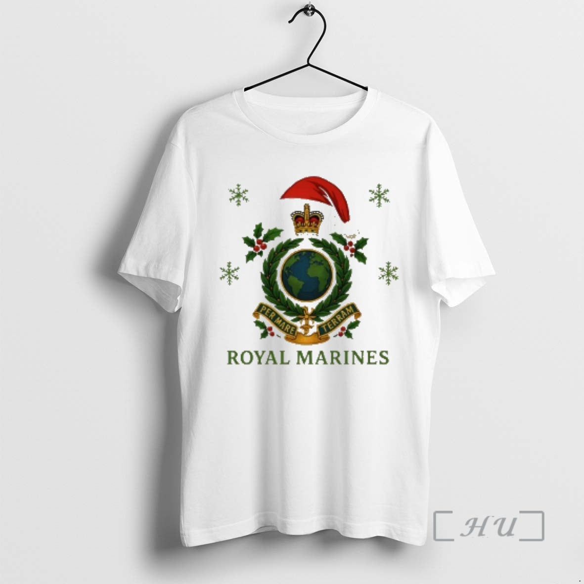 Officials Royal Marines Christmas - Adult & Kids T-Shirts, Sweatshirts & Hoodies apparel design preview 1