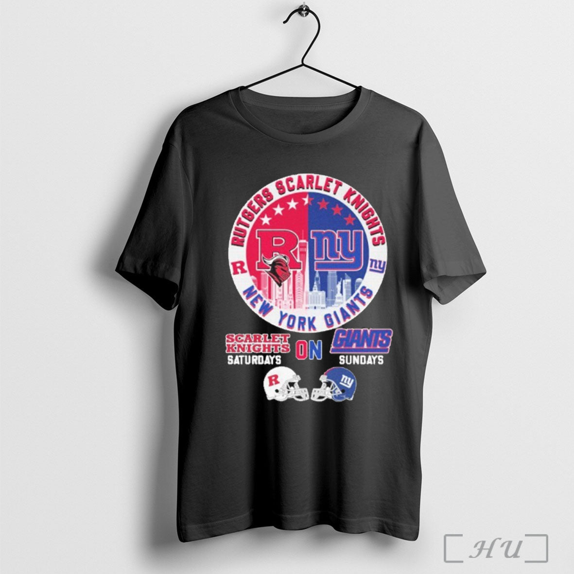 Officials Rutgers Scarlet Knights On Saturdays And - Adult & Kids T-Shirts, Sweatshirts & Hoodies apparel design preview 1