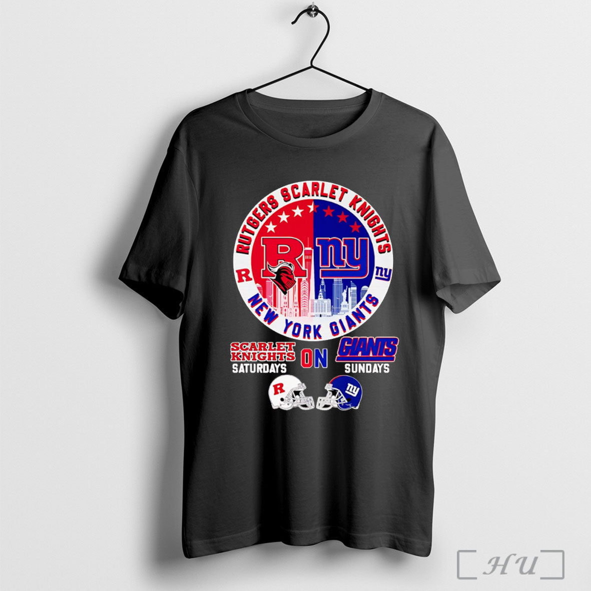 Officials Rutgers Scarlet Knights On Saturdays New - Adult & Kids T-Shirts, Sweatshirts & Hoodies apparel design preview 1