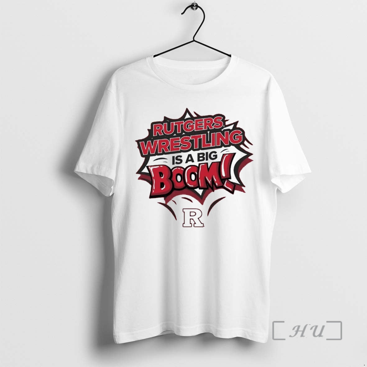 Officials Rutgers Scarlet Knights Wrestling Is A Big - Adult & Kids T-Shirts, Sweatshirts & Hoodies apparel design preview 1
