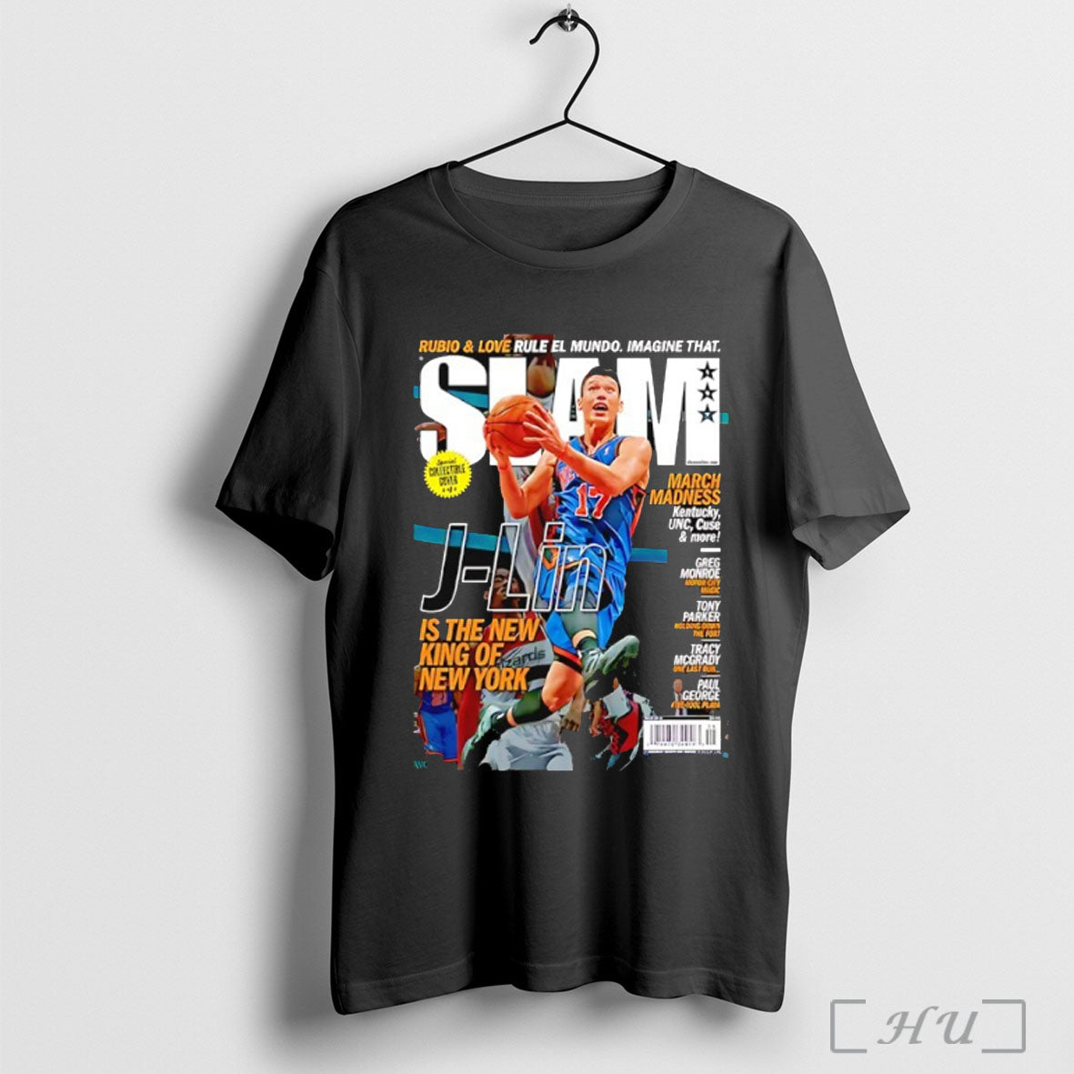 Officials Slam Jeremy Lin Is The New King Of York - Adult & Kids T-Shirts, Sweatshirts & Hoodies apparel design preview 1